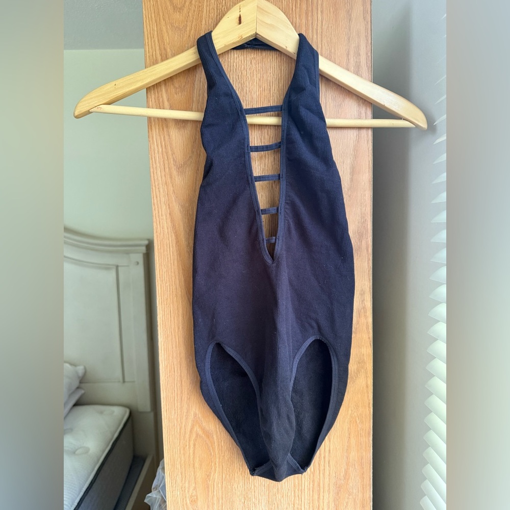 Urban Outfitters Out From Under Black Bodysuit